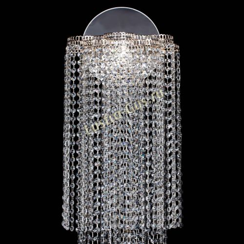 Бра Камелия №1 каскад зеленая в Самаре Гусь Хрустальный