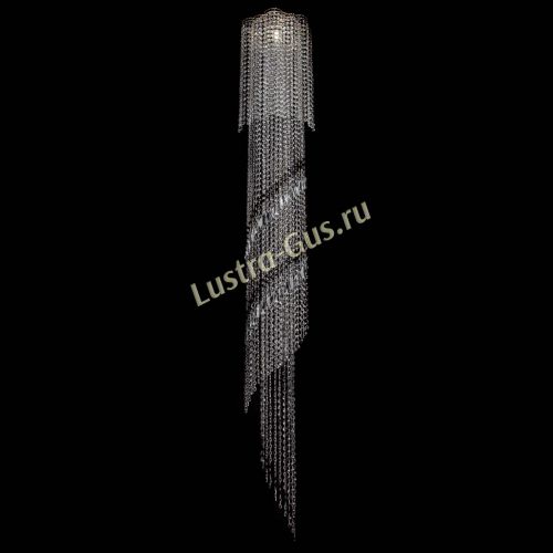 Бра Камелия №1 каскад черная в Самаре Гусь Хрустальный