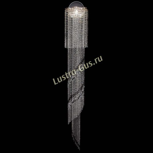 Бра Камелия №1 каскад черная в Самаре Гусь Хрустальный