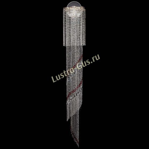 Бра Камелия №1 каскад красная в Самаре Гусь Хрустальный