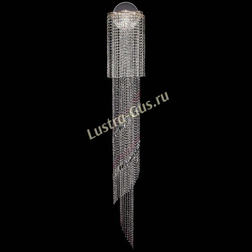 Бра Камелия №1 каскад розовая в Самаре Гусь Хрустальный