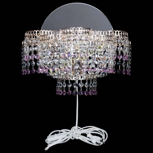 Бра Камелия обтикон Розовая в Самаре Гусь Хрустальный