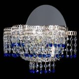 Бра Камелия обтикон Синяя в Самаре