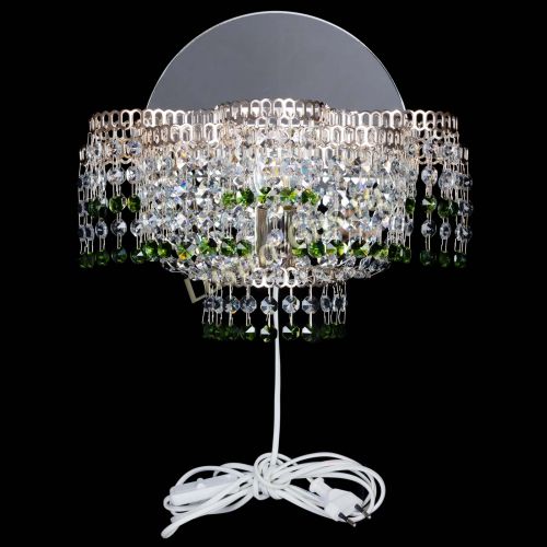 Бра Камелия обтикон Зеленая в Самаре Гусь Хрустальный