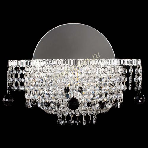 Бра Камелия шар черная в Самаре Гусь Хрустальный