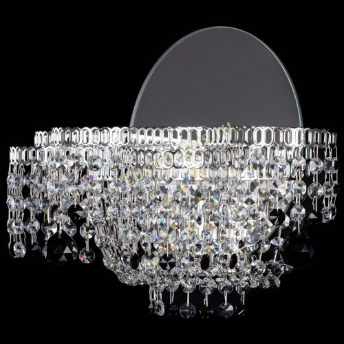 Бра Камелия шар черная в Самаре Гусь Хрустальный