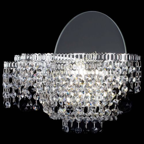 Бра Камелия шар черная в Самаре Гусь Хрустальный