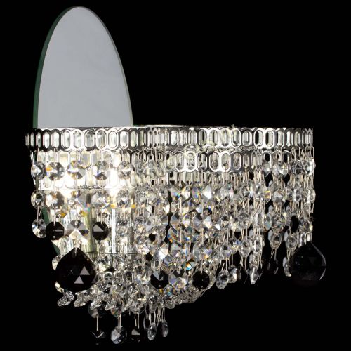 Бра Камелия шар черная в Самаре Гусь Хрустальный