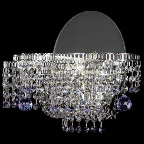 Бра Камелия шар фиолетовая в Самаре Гусь Хрустальный