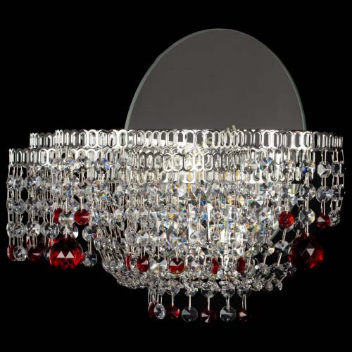 Бра Камелия шар красная в Самаре Гусь Хрустальный