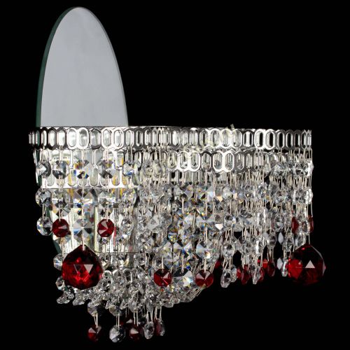 Бра Камелия шар красная в Самаре Гусь Хрустальный