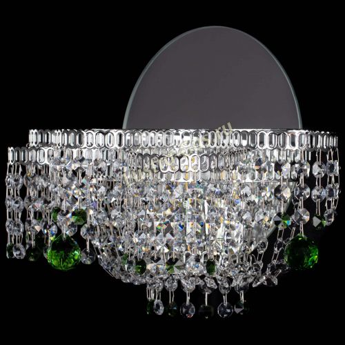 Бра Камелия шар зеленая в Самаре Гусь Хрустальный