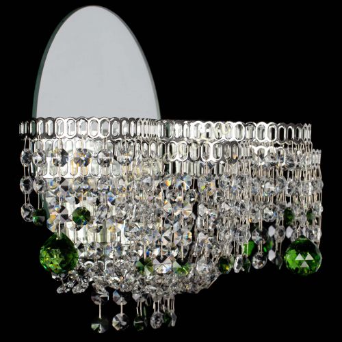 Бра Камелия шар зеленая в Самаре Гусь Хрустальный