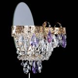 Бра Камея Флора фиолетовая в Самаре