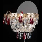 Бра Камея Флора красная в Самаре