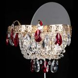 Бра Камея Флора красная в Самаре