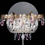 Бра Камея Флора розовая в Самаре