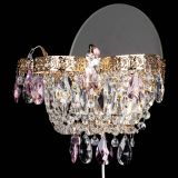 Бра Камея Флора розовая в Самаре