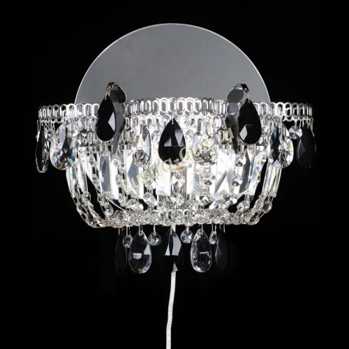 Бра Камея черная в Самаре Гусь Хрустальный