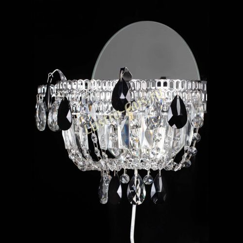 Бра Камея черная в Самаре Гусь Хрустальный