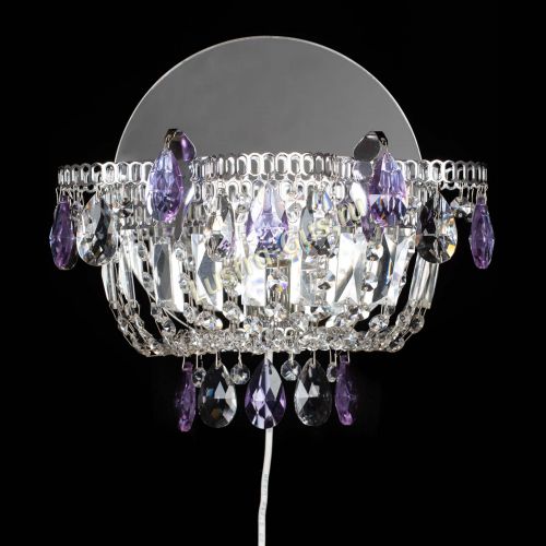 Бра Камея фиолетовая в Самаре Гусь Хрустальный