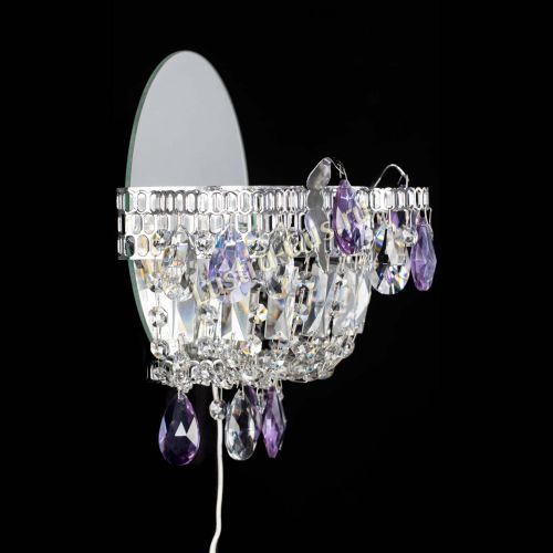 Бра Камея фиолетовая в Самаре Гусь Хрустальный