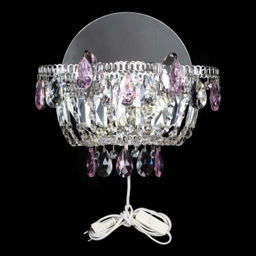 Бра Камея розовая в Самаре Гусь Хрустальный