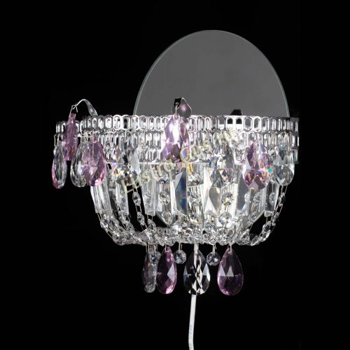 Бра Камея розовая в Самаре Гусь Хрустальный