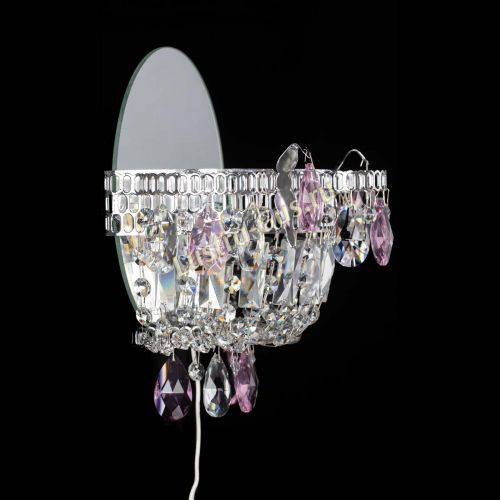 Бра Камея розовая в Самаре Гусь Хрустальный