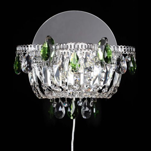 Бра Камея зеленая в Самаре Гусь Хрустальный