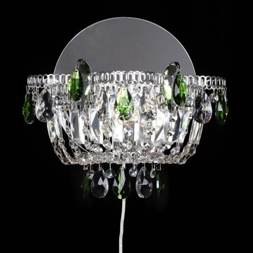 Бра Камея зеленая в Самаре Гусь Хрустальный