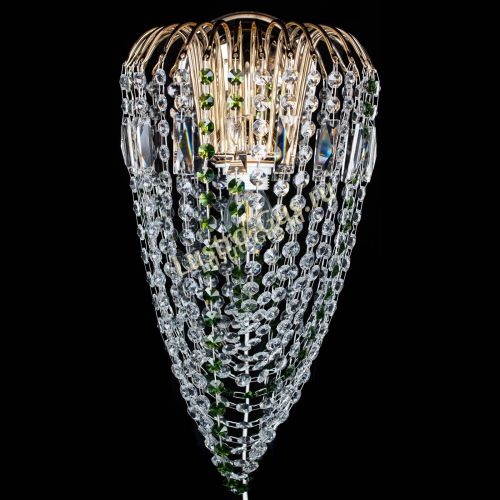 Бра Каскад Водоворот зеленая в Самаре Гусь Хрустальный