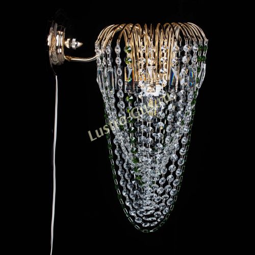 Бра Каскад Водоворот зеленая в Самаре Гусь Хрустальный