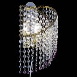 Бра Космея №1 розовая под бронзу в Самаре