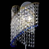 Бра Космея №1 синяя под бронзу в Самаре