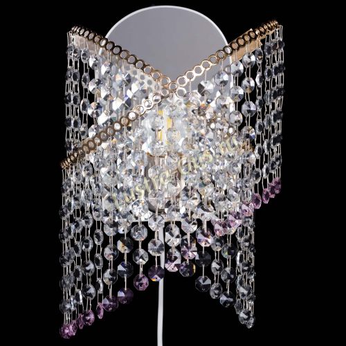 Бра Космея №1 розовая в Самаре Гусь Хрустальный