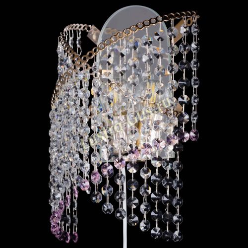 Бра Космея №1 розовая в Самаре Гусь Хрустальный