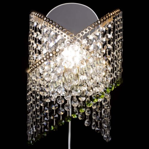 Бра Космея №1 зеленая в Самаре Гусь Хрустальный