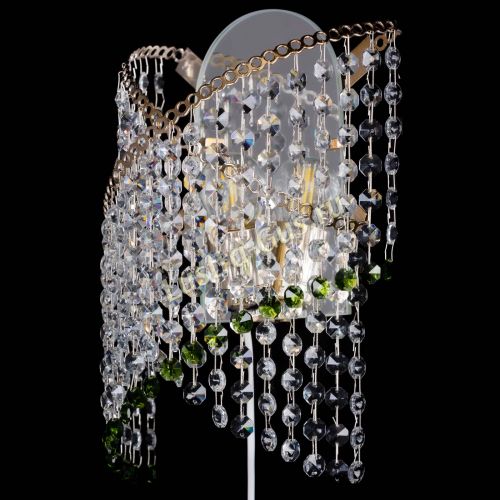 Бра Космея №1 зеленая в Самаре Гусь Хрустальный