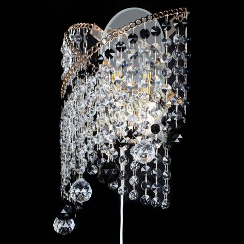 Бра Космея №3 черная в Самаре Гусь Хрустальный