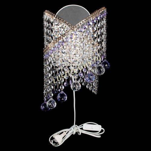 Бра Космея №3 фиолетовая в Самаре Гусь Хрустальный
