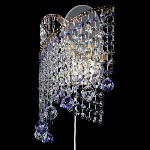 Бра Космея №3 фиолетовая в Самаре Гусь Хрустальный