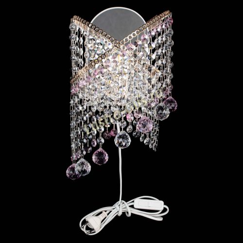 Бра Космея №3 розовая в Самаре Гусь Хрустальный