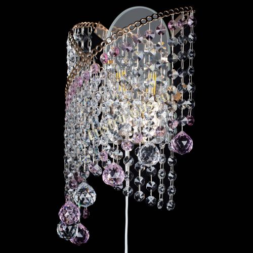 Бра Космея №3 розовая в Самаре Гусь Хрустальный