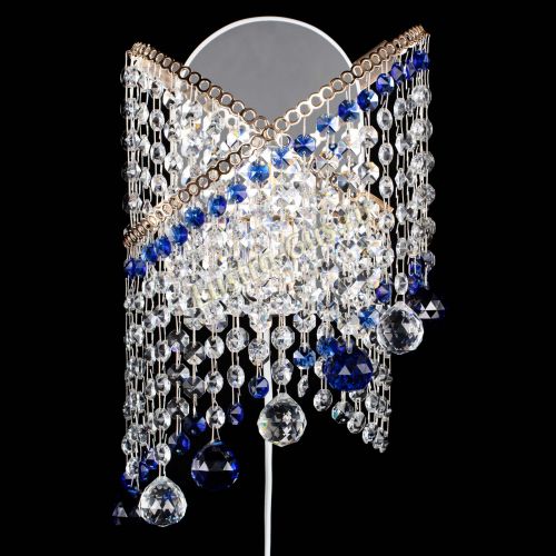 Бра Космея №3 синяя в Самаре Гусь Хрустальный