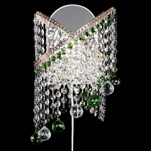 Бра Космея №3 зеленая в Самаре Гусь Хрустальный