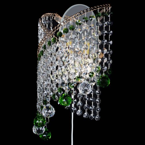 Бра Космея №3 зеленая в Самаре Гусь Хрустальный