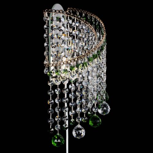 Бра Космея №3 зеленая в Самаре Гусь Хрустальный