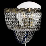 Бра Квадрат №2 под бронзу Синяя в Самаре