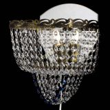 Бра Квадрат №2 под бронзу Синяя в Самаре